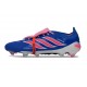 Zapatillas adidas Predator 26 Elite FT FG Azul Carrera Explosión Rosa