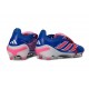 Zapatillas adidas Predator 26 Elite FT FG Azul Carrera Explosión Rosa