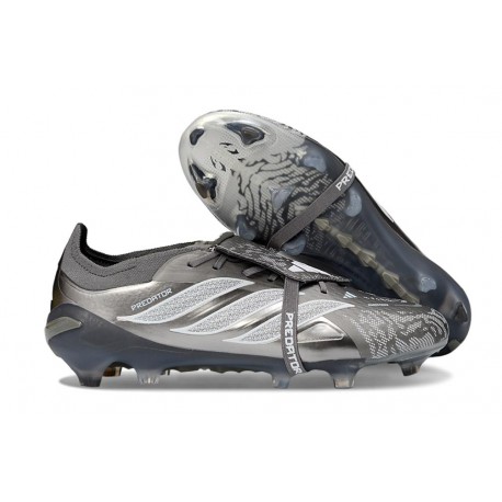 Zapatillas adidas Predator 26 Elite FT FG Hierro Met. 