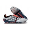 Zapatillas adidas Predator 26 Elite FT FG Gris Blanco Rosso