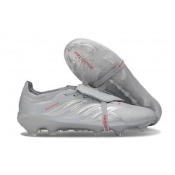 Zapatillas adidas Predator 26 Elite FT FG Gris Hierro Met. 