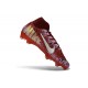 Zapatos de Fútbol Nike Mercurial Superfly X Elite FG Rojo Plateada