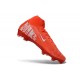 Zapatos de Fútbol Nike Mercurial Superfly X Elite FG Rojo Blanco