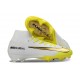 Zapatos de Fútbol Nike Mercurial Superfly X Elite FG Blanco Dorada Amarillo