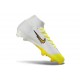 Zapatos de Fútbol Nike Mercurial Superfly X Elite FG Blanco Dorada Amarillo
