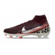 Zapatos de Fútbol Nike Mercurial Superfly X Elite FG Purpúreo Plateado