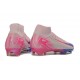Zapatos de Fútbol Nike Mercurial Superfly X Elite FG Rosa Azul