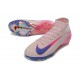 Zapatos de Fútbol Nike Mercurial Superfly X Elite FG Rosa Azul