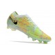 Nike Mercurial Vapor 13 Elite AG-Pro Mbappe Gris Dorado Metalizado Verde
