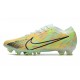 Nike Mercurial Vapor 13 Elite AG-Pro Mbappe Gris Dorado Metalizado Verde