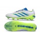 Bota de Futbol adidas Predator 26 Elite FG Blanco Azul