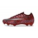 Zapatos Nike Mercurial Vapor XVI Elite FG Rojo Plateado