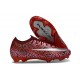 Zapatos Nike Mercurial Vapor XVI Elite FG Rojo Plateado