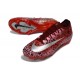 Zapatos Nike Mercurial Vapor XVI Elite FG Rojo Plateado