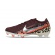 Zapatos Nike Mercurial Vapor XVI Elite FG Rojo Plateado Negro