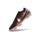Zapatos Nike Mercurial Vapor XVI Elite FG Rojo Plateado Negro