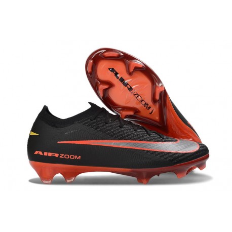 Zapatos Nike Mercurial Vapor XVI Elite FG Negro Rojo