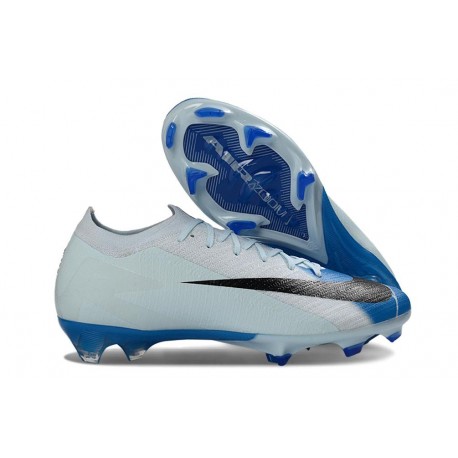 Zapatos Nike Mercurial Vapor XVI Elite FG Blanco Azul Negro