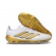 Bota de Futbol adidas Predator 26 Elite FG Blanco Dorado