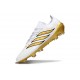 Bota de Futbol adidas Predator 26 Elite FG Blanco Dorado