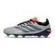 Bota de Futbol adidas Predator 26 Elite FG Gris Negro Rojo