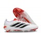 Bota de Futbol adidas Predator 26 Elite FG Blanco Negro Rojo