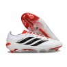 Bota de Futbol adidas Predator 26 Elite FG Blanco Negro Rojo