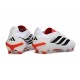Bota de Futbol adidas Predator 26 Elite FG Blanco Negro Rojo