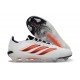 Bota de Futbol adidas Predator 26 Elite FG Blanco Rojo Negro