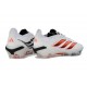 Bota de Futbol adidas Predator 26 Elite FG Blanco Rojo Negro