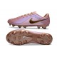 Zapatos Nike Tiempo Maestro Elite FG Bronce Rojo Mtlc Dorado Rosa Mtlc