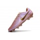 Zapatos Nike Tiempo Maestro Elite FG Bronce Rojo Mtlc Dorado Rosa Mtlc