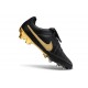 Zapatos Nike Tiempo SE Elite FG Negro Dorado