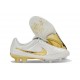 Zapatos Nike Tiempo Maestro Elite FG Blanco Dorada