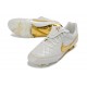 Zapatos Nike Tiempo Maestro Elite FG Blanco Dorada
