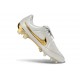 Zapatos Nike Tiempo Maestro Elite FG Blanco Dorada