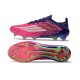 Zapatos de Fútbol adidas F50 Elite FG Rosa Morado Blanco