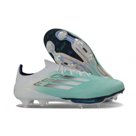Adidas F50+ Elite FG Verde Plateado Blanco