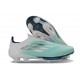 Bota de Futbol Adidas F50 + LL FG Verde Plateada Blanco