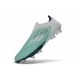 Bota de Futbol Adidas F50 + LL FG Verde Plateada Blanco