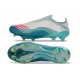 Bota Adidas F50 + LL FG X Messi Ftwr Blanco Rosa Lúcido Flash Agua