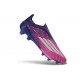 Bota de Futbol Adidas F50 + LL FG Violeta Rosa Blanco