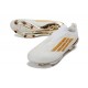 Bota de Futbol Adidas F50 + LL FG Bianco Dorada