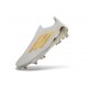 Bota de Futbol Adidas F50 + LL FG Bianco Dorada