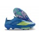 Adidas F50 + LL FG MESSI Azul Royal Amarillo Solar Semi Azul Burst
