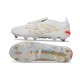 Zapatillas adidas Predator 26 Elite FT FG Blanco Dorada