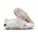 Zapatillas adidas Predator 26 Elite FT FG Blanco Dorada