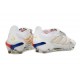 Zapatillas adidas Predator 26 Elite FT FG Blanco Dorada