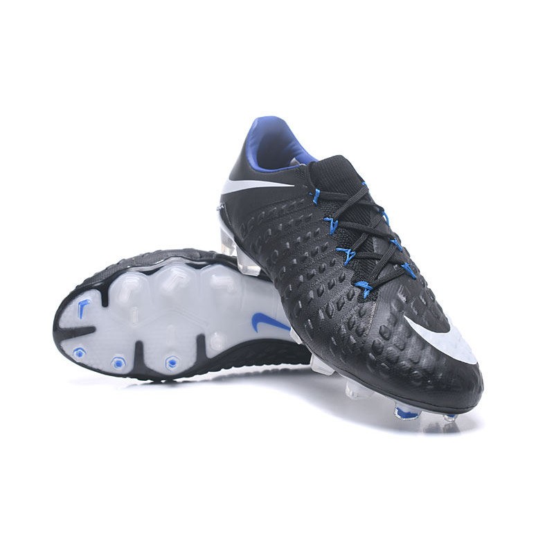 Botas de fútbol Nike Hypervenom Phantom III FG ACC - Negro Blanco