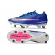 Botas Nike Mercurial Vapor XVI Elite SG-Pro Azul Carrera Blanco